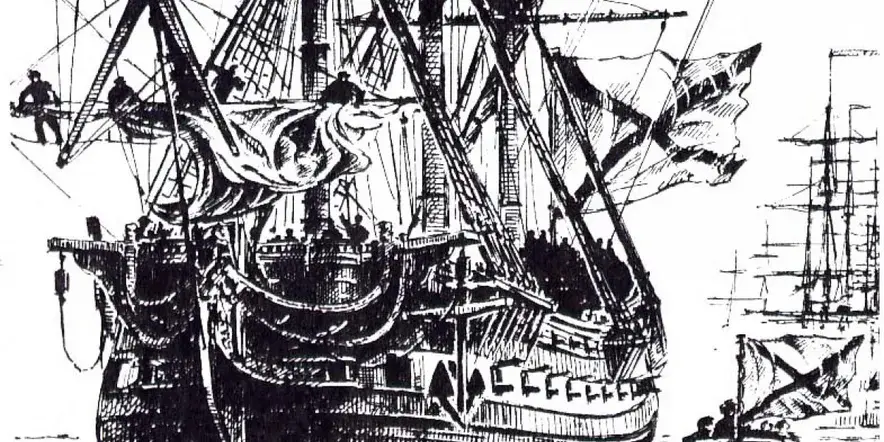 1780, 3 ноября (23 октября по старому стилю): У Тулона в Средиземном море выброшен на камни и погиб корабль «Слава России».