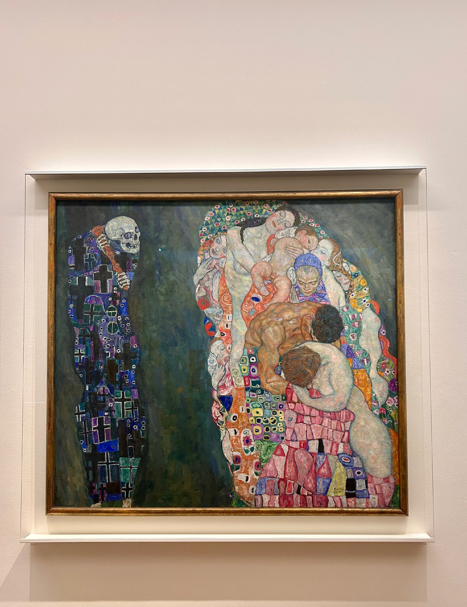 «Жизнь и смерть» Густав Климпт Леопольд музей