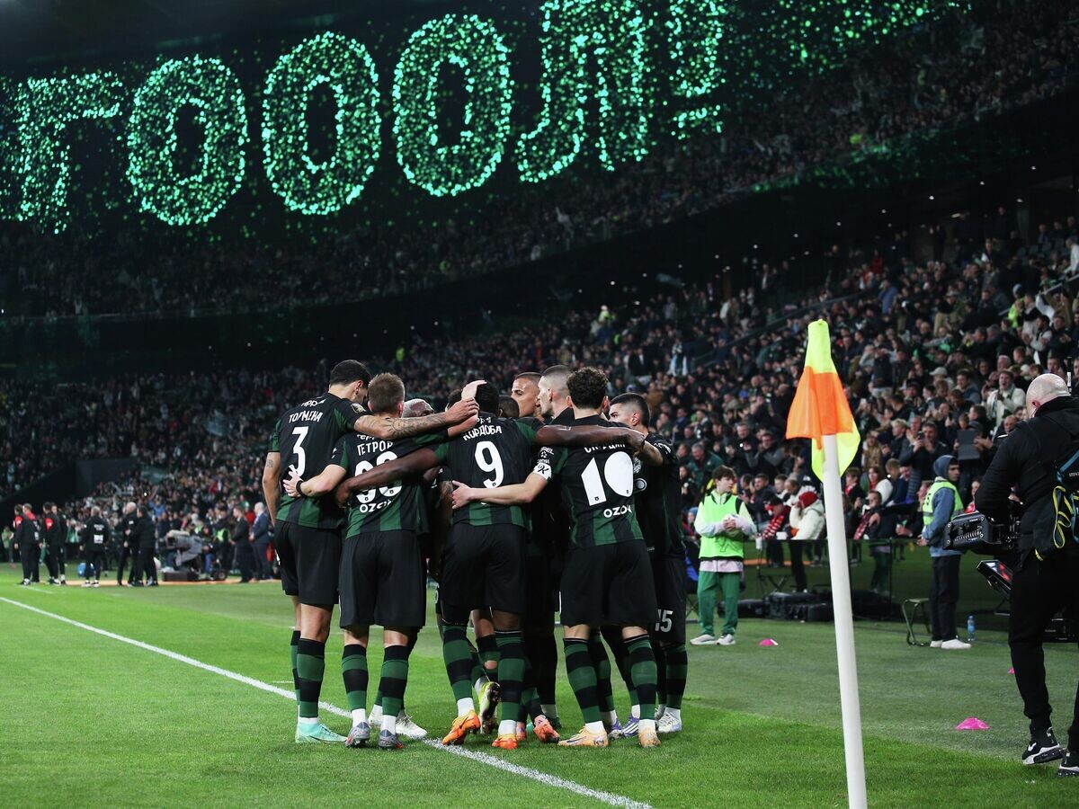    Футболисты "Краснодара"© РИА Новости / Виталий Тимкив