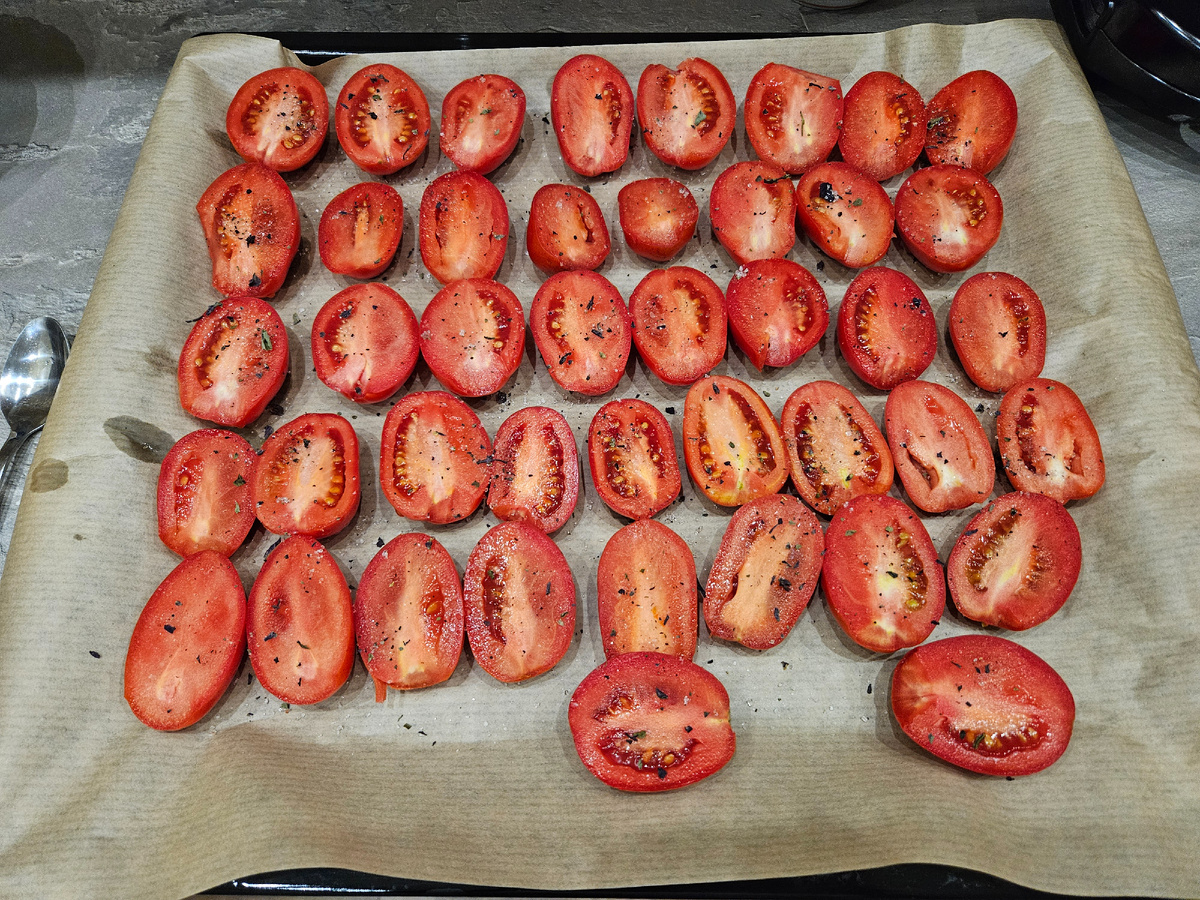 Подготовленные томатики