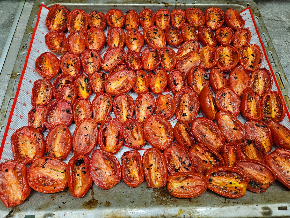 Готовые помидорки