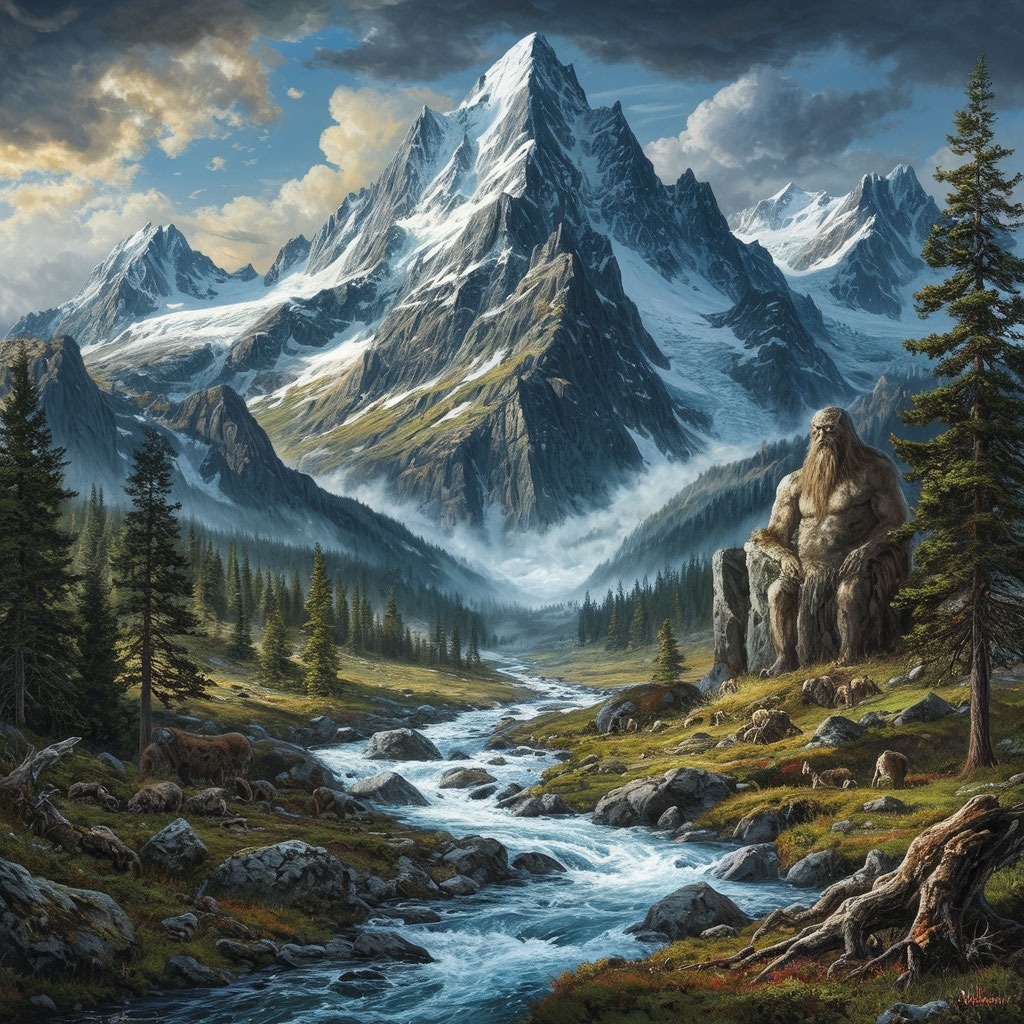 Ётунхейм в скандинавской мифологии — один из девяти миров, земля, населённая великанами-ётунами.