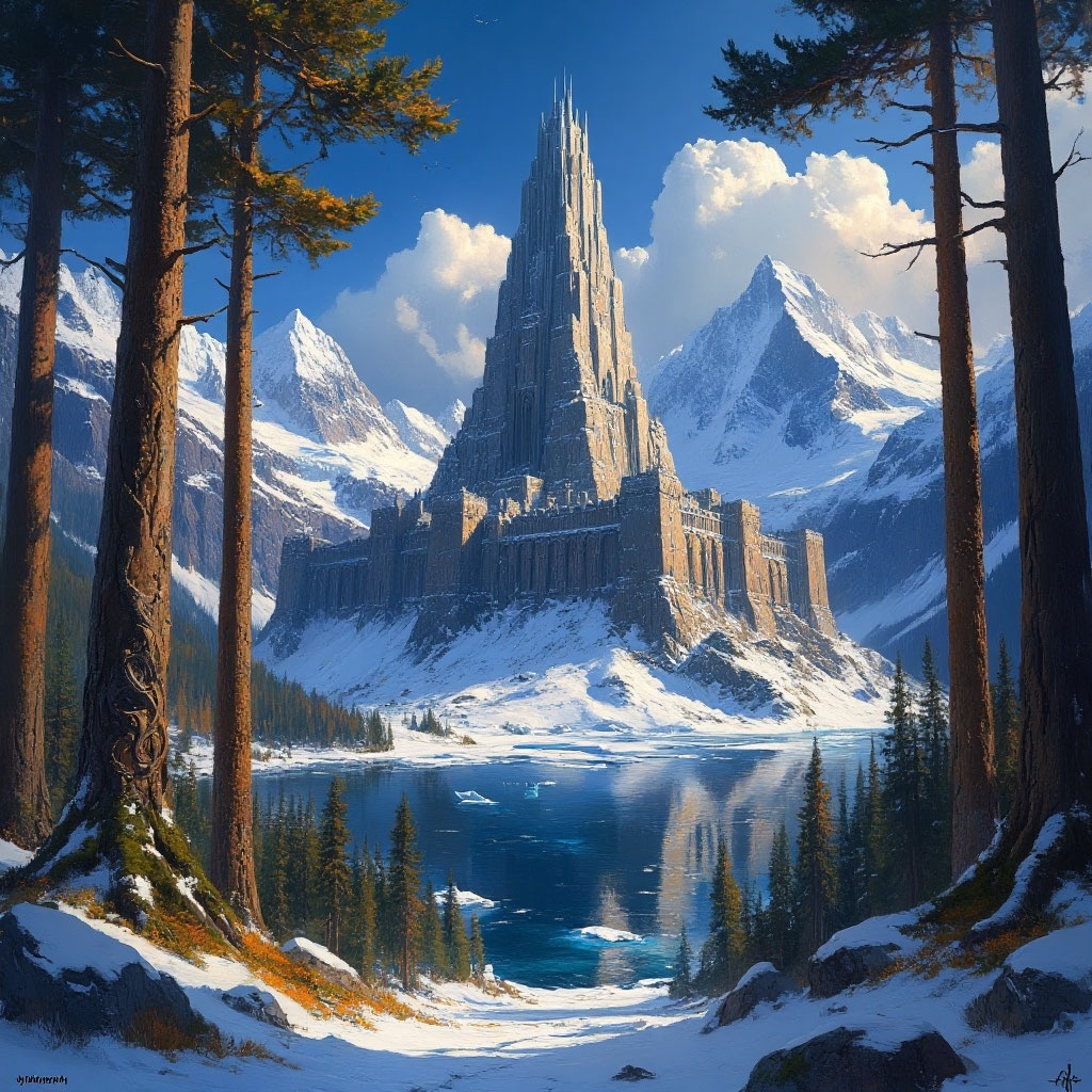 Стихия этого мира — Земля. Часть Ётунов жила в Каменных горах; считалось, что голова и сердце их были каменными