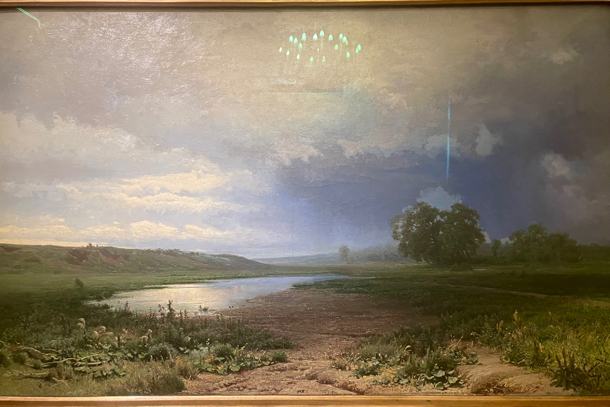 Мокрый луг (1872) Третьяковская галерея