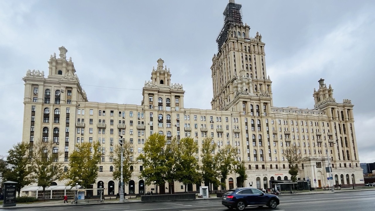 Вид с Кутузовского проспекта