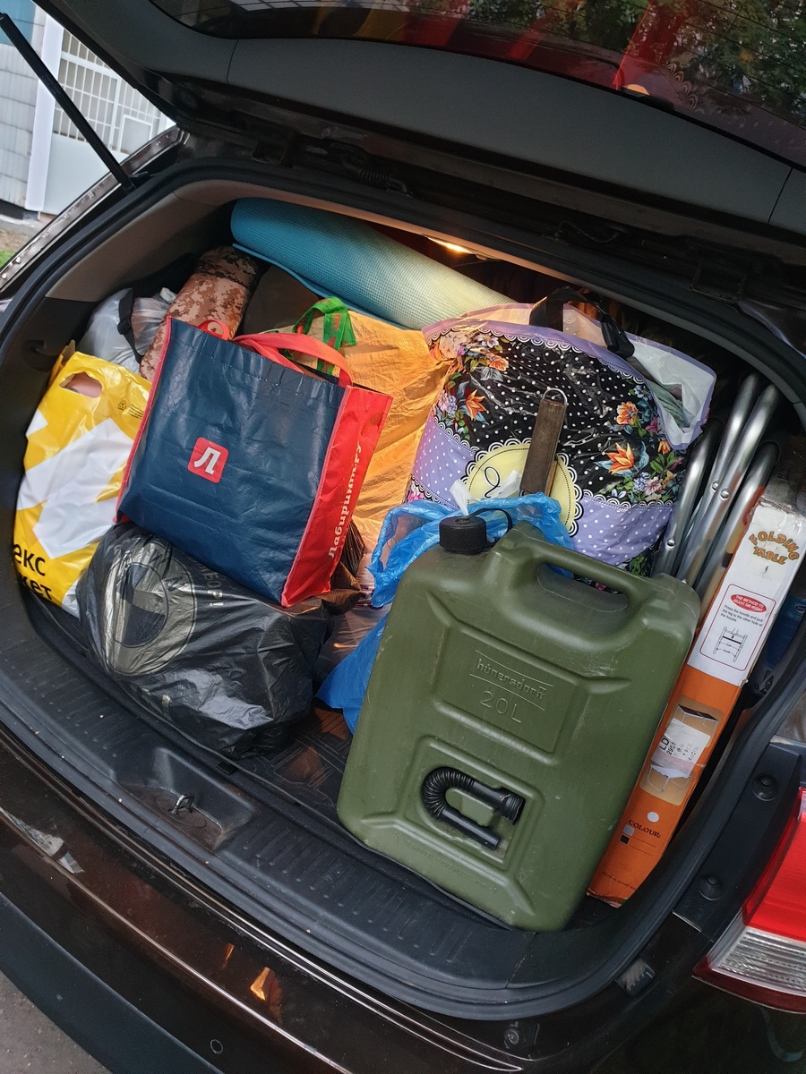 Вещи уложены, что называется, под завязку, старт!