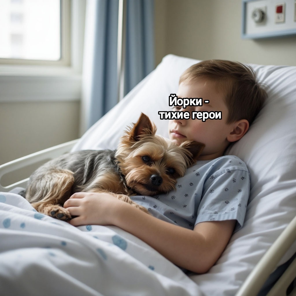 Йорки чувствуют тревогу раньше, чем она вырвется в слёзы.