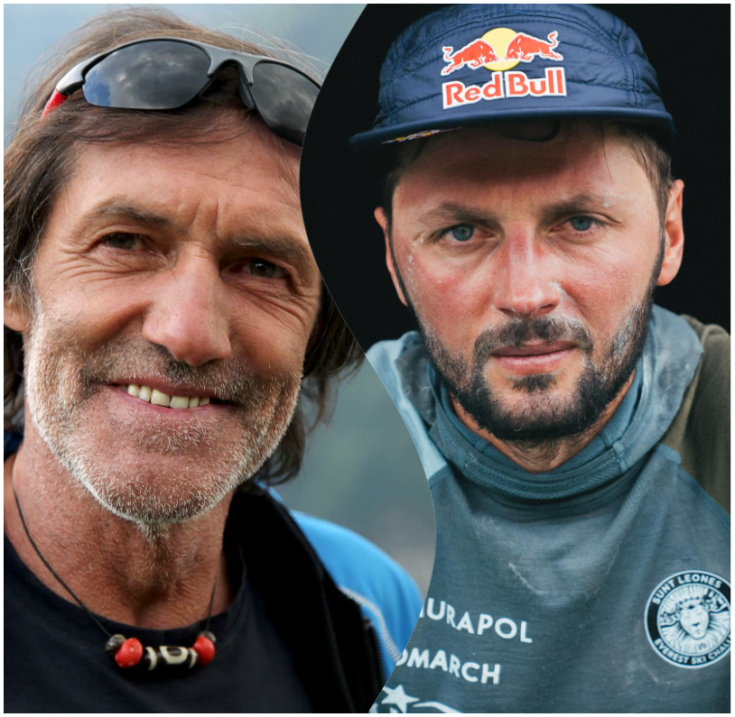 Ханс Каммерландер и Анджей Баргель. Коллаж: Мои Гималаи