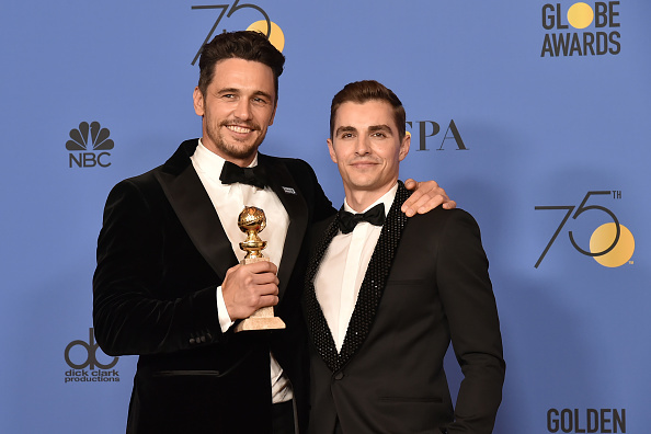    Джеймс и Дэйв Франко. Фото: Getty Images