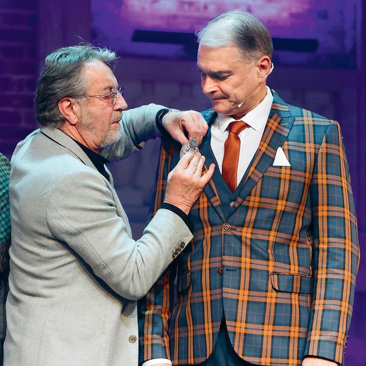    Леонид Ярмольник и Александр Жигалкин Юрий Феклистов