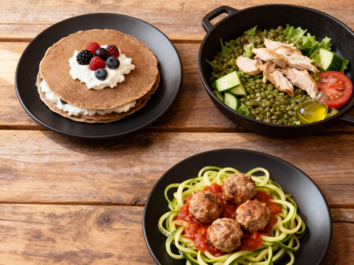 Меню на второй день