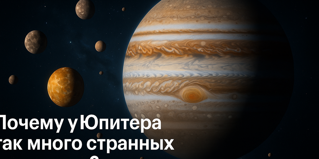 Почему у Юпитера так много странных спутников?