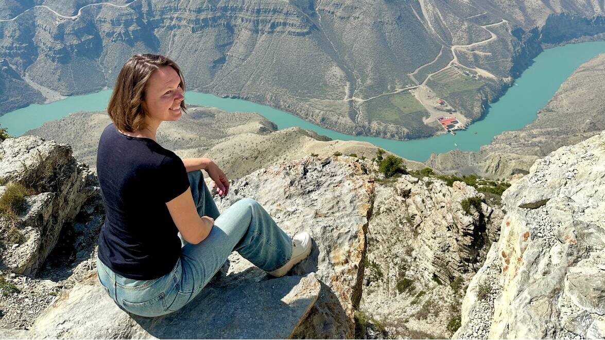 Сулакский каньон, смотровая рядом с поселком Дубки