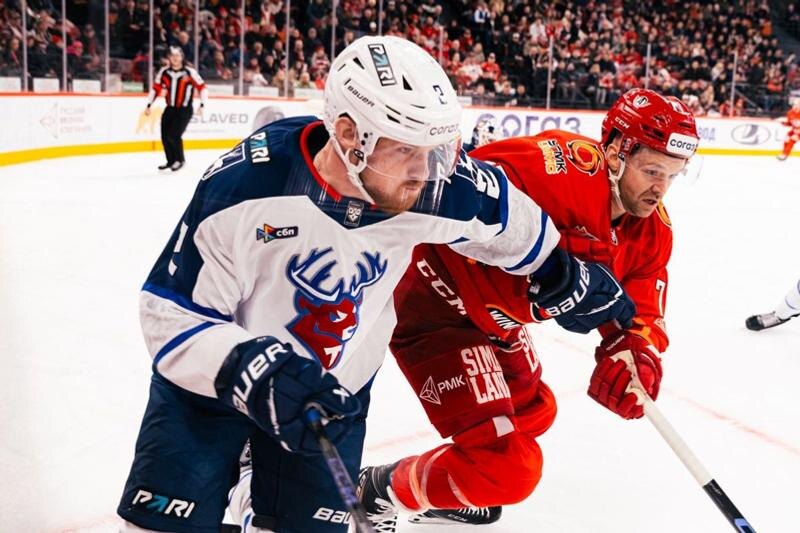    Фото пресс-служба ХК «Автомобилист» / Момент матча