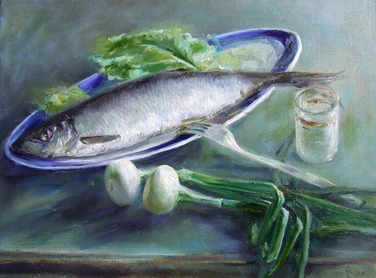 Водка и селёдка - классический сюжет, 