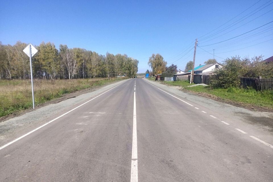    Отремонтированная дорога. Источник: Пресс-служба Минтранса Алтайского края