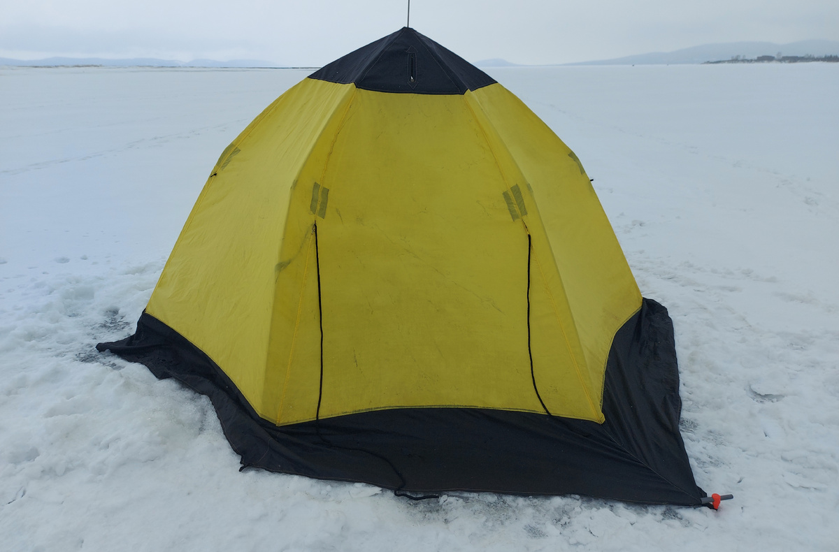 Для маленькой палатки нужен компактный источник тепла