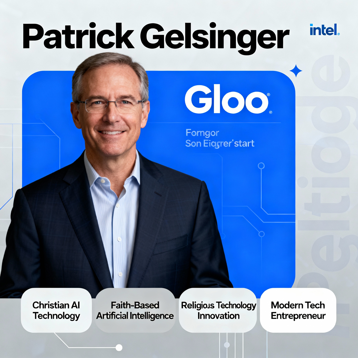 Патрик Гелсингер основал стартап Gloo для создания христианской нейросети