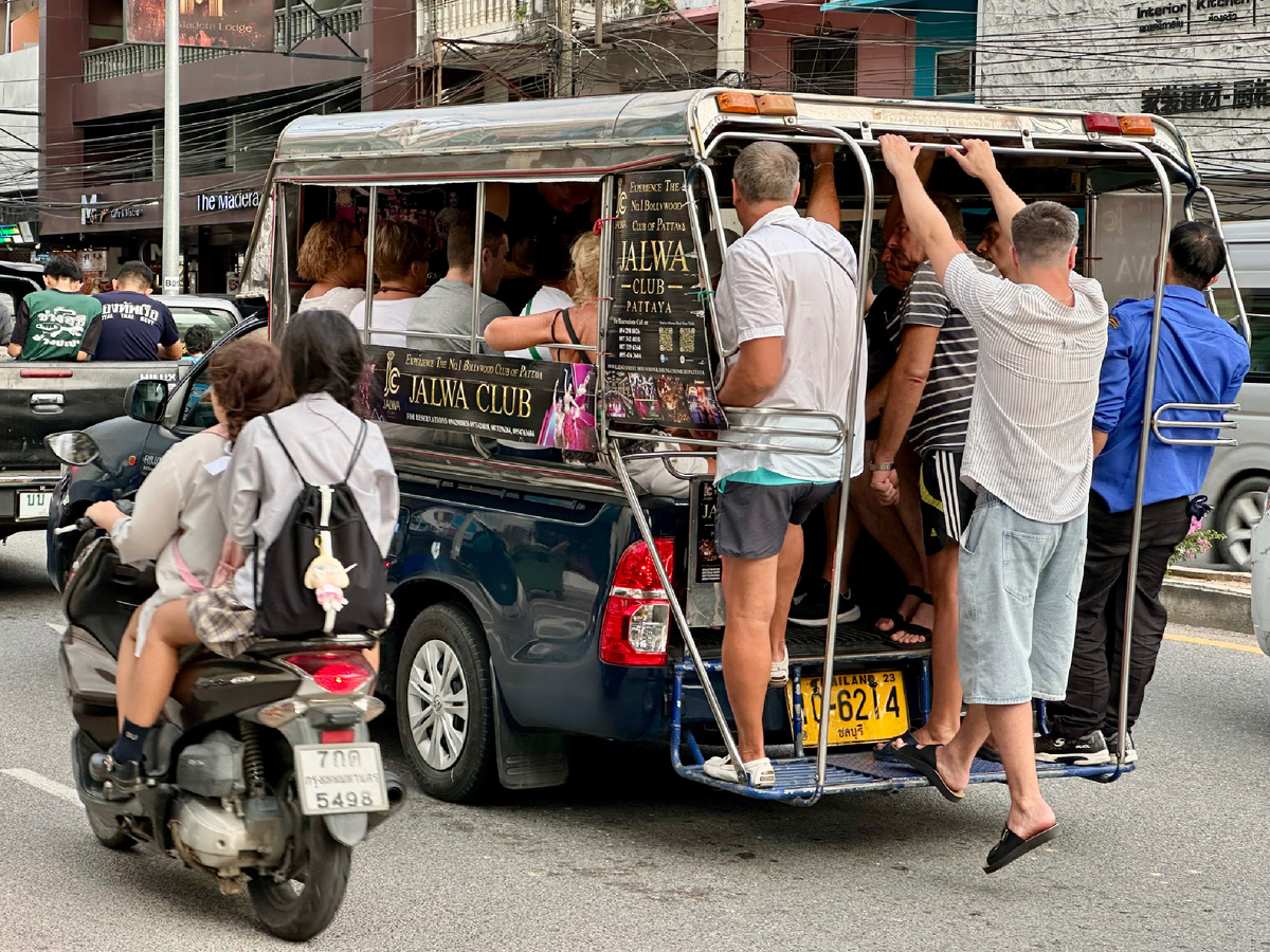 Тук-Тук в Паттайе.