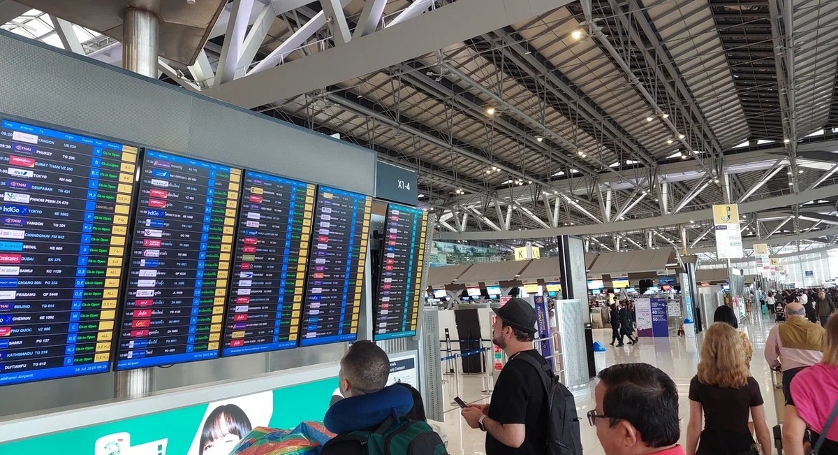 Фото автора. Аэропорт Суварнабхуми, Бангкок, Таиланд