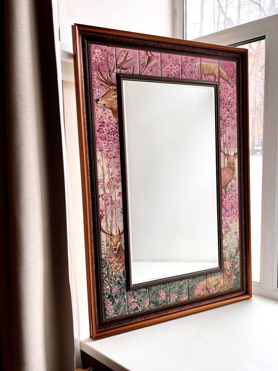 Размер 120 на 80 см, багетная рама