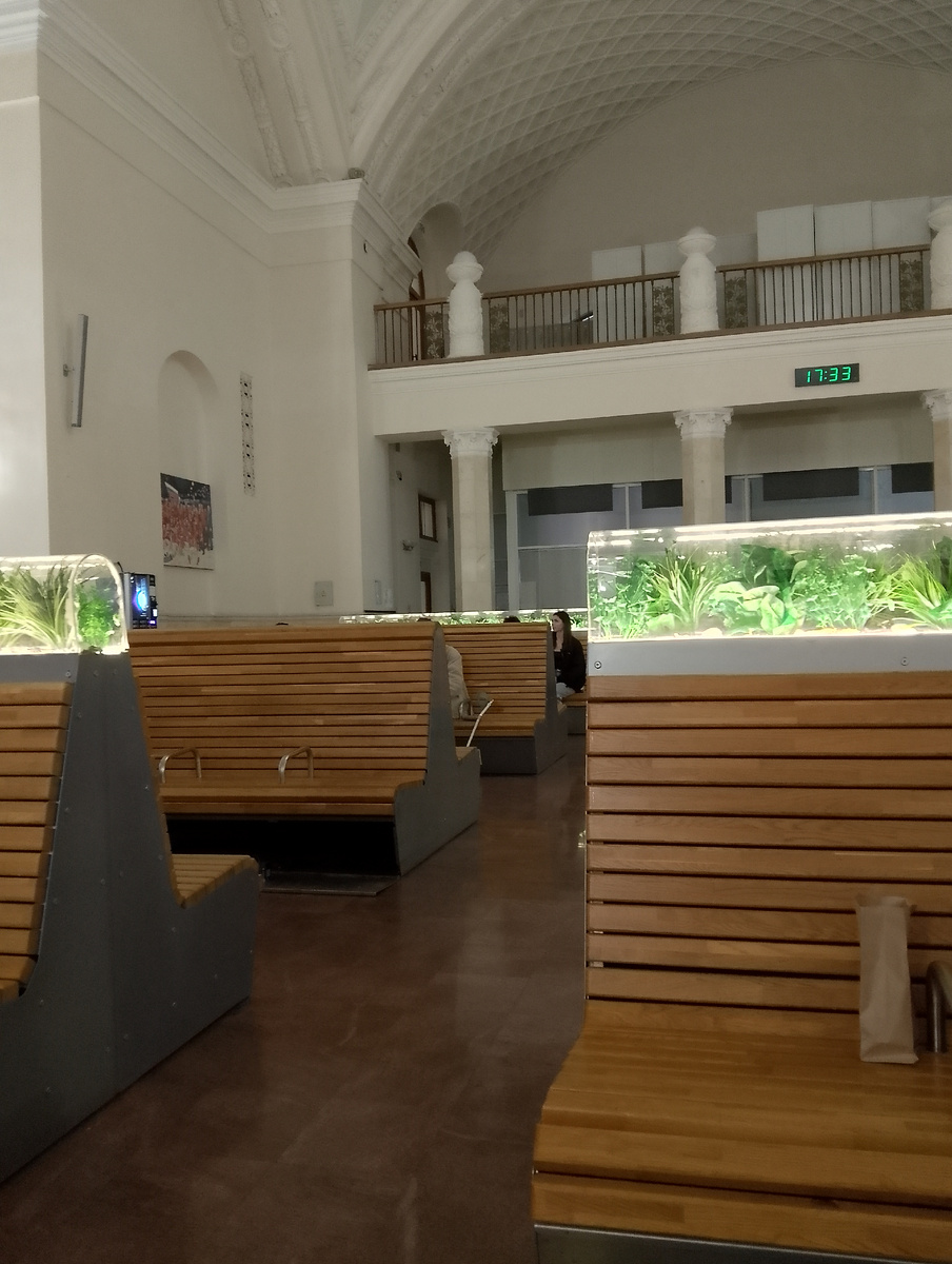 Зал ожидания, фото автора 