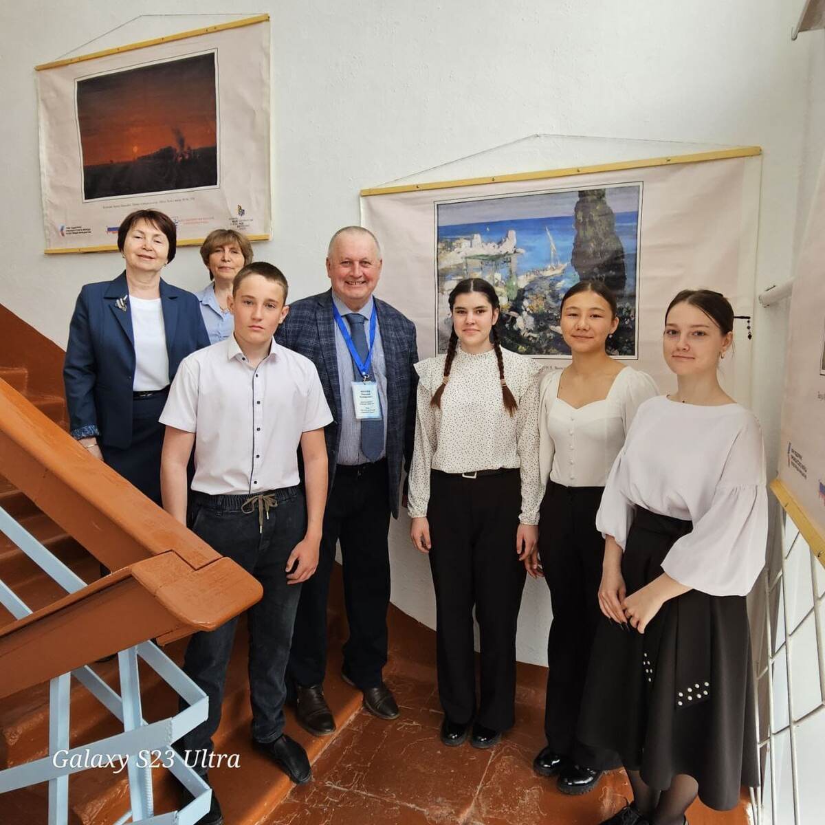 проект "Музей приходит в сельскую школу" в Варшавкой школе (Челябинская область)