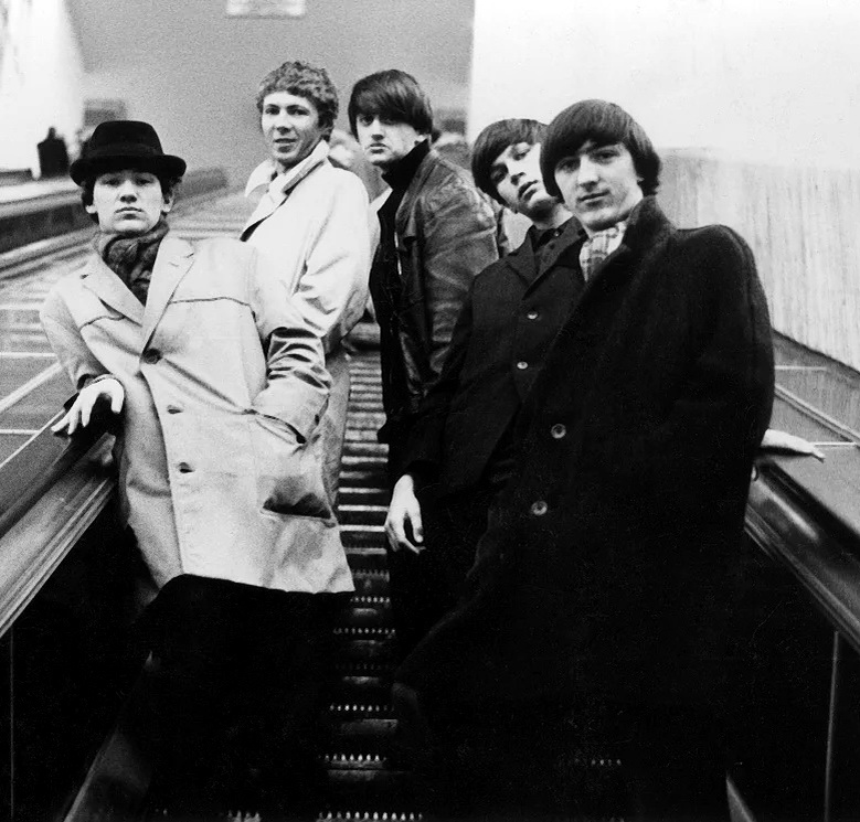 Бит-группа "Славяне": Миша Турков, Слава Донцов, Саша Градский, Вадим Маслов, Витя Дегтярёв