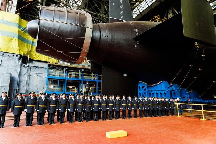 Атомная подводная лодка «Хабаровск». Обложка © Вадим Савицкий/пресс-служба Минобороны РФ/ТАСС