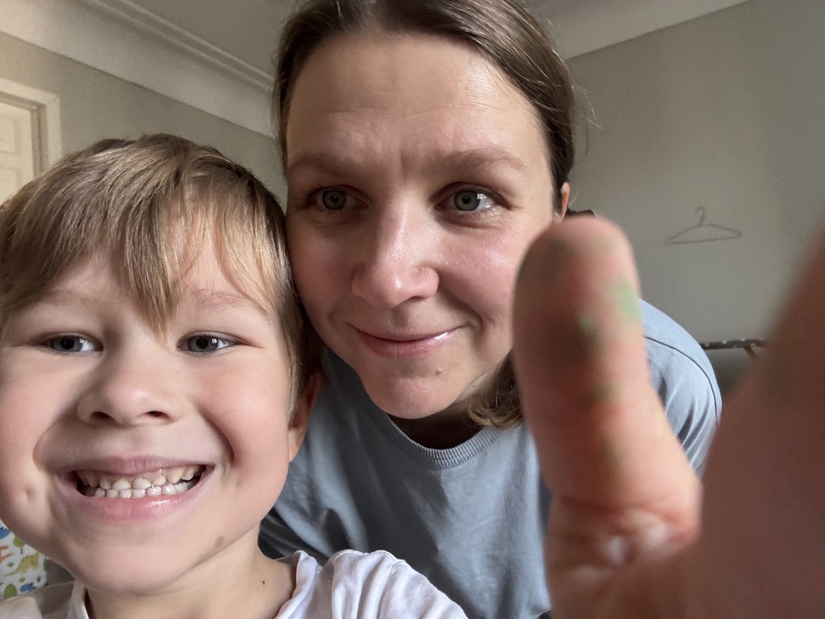 привет от нас с Наумчиком