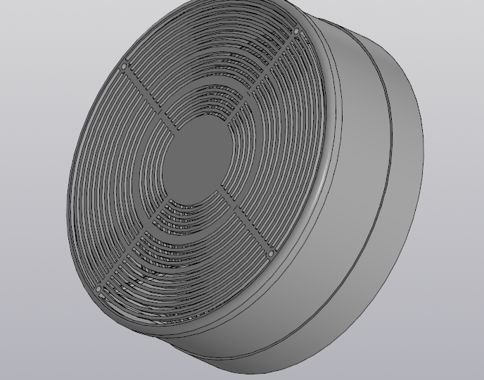 Многоразовый угольный фильтр для вытяжки Bosch: 3D-модели для печати