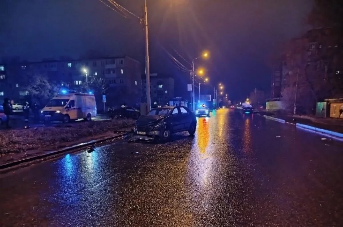    В ДТП с двумя иномарками в Томске пострадал 22-летний водитель