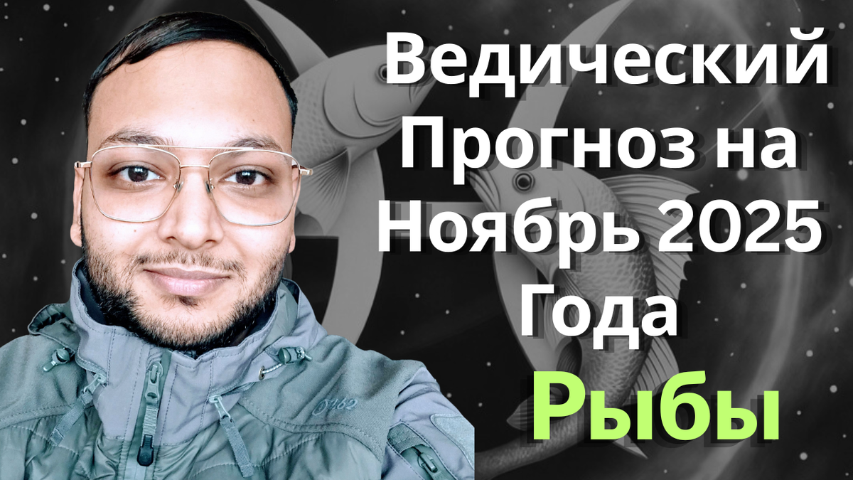 Ведический астрологический гороскоп для Рыб на Ноябрь 2025 года