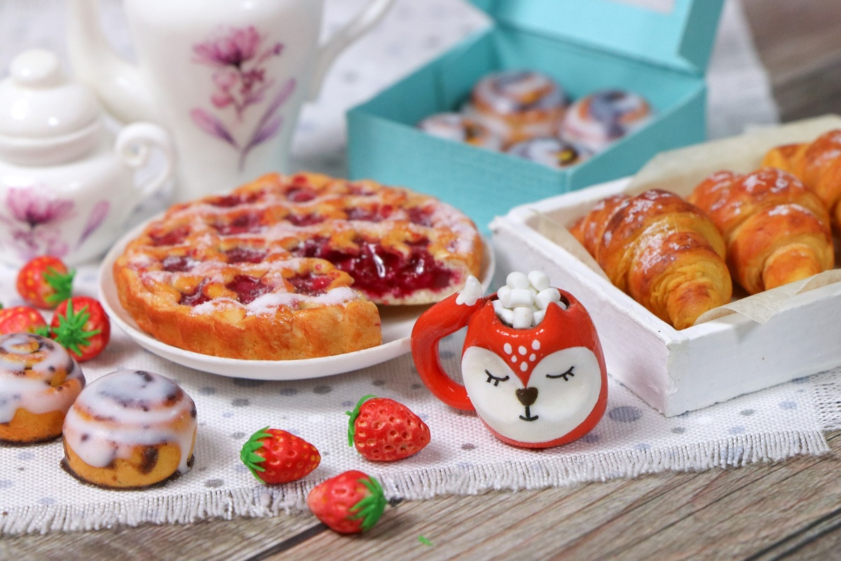 Кулинарня миниатюра в масштабе 1:6