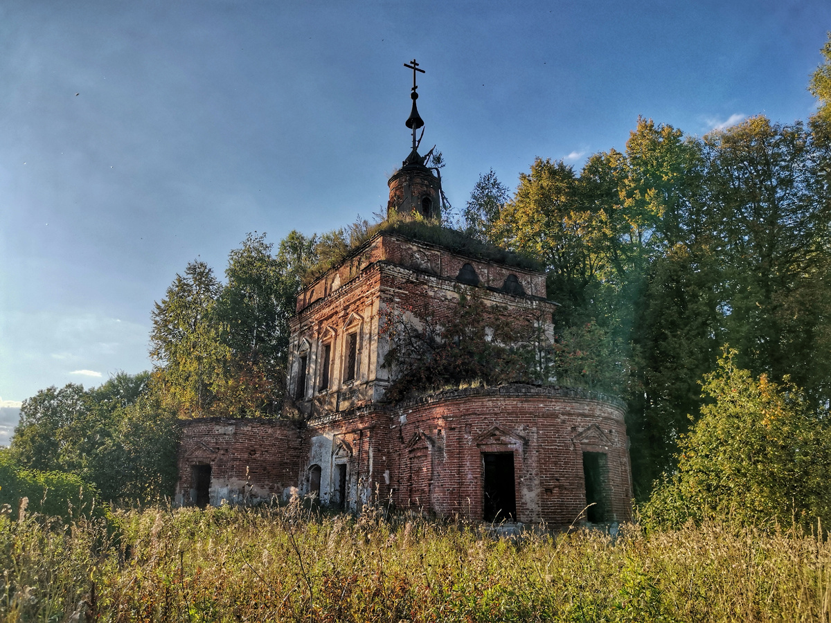 Тетерино, Никольская церковь.