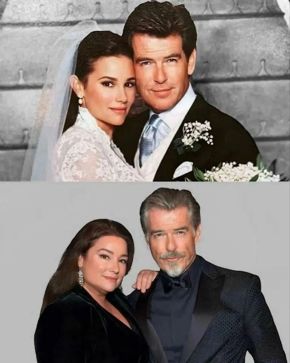 Пирс Броснан и Кили Шей Смит фото из сети