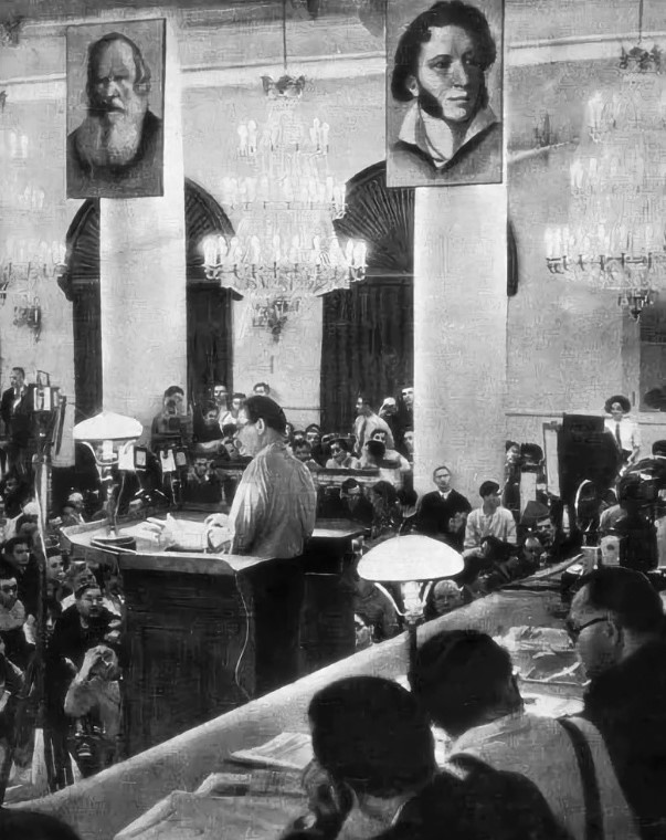 Речь Горького на первом съезде писателей СССР длилась три часа! 