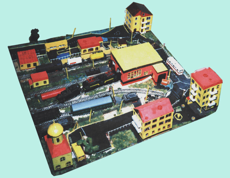 Одна из ранних диорам, 1997 год. Существует в расширенном  и немного измененном виде до сих пор