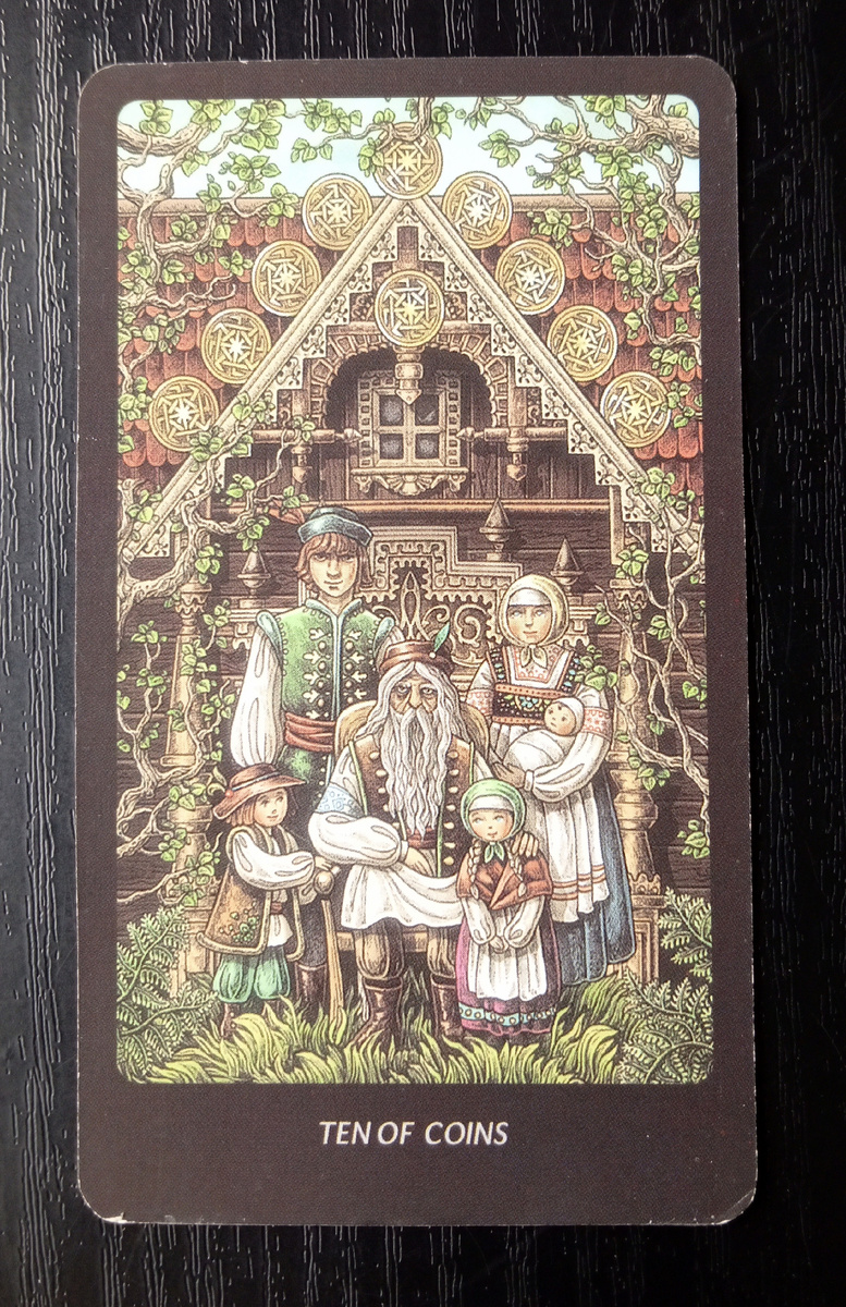 Карта дня из колоды "Таро славянских легенд"