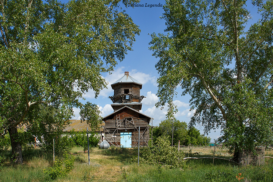 Церковь Троицы Живоначальной, с. Андреевка, Омская обл. Фото: Соколова Татьяна, г. Омск