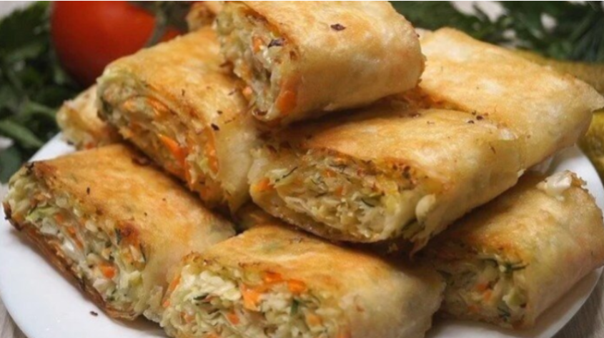 Такая "хрустящая" закуска из лаваша сьедается в первую очередь, даже бутерброды с икрой остаются