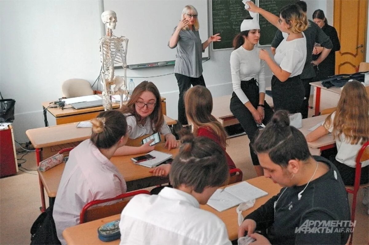    Почти 500 школьников Белгородчины проходят практику в лечебных учреждениях