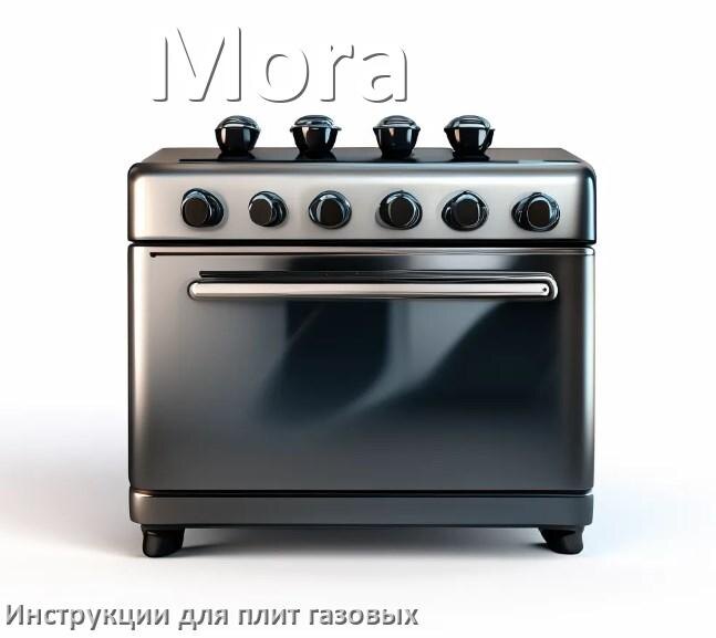 
Газовая плита Mora инструкция по применению и эксплуатации