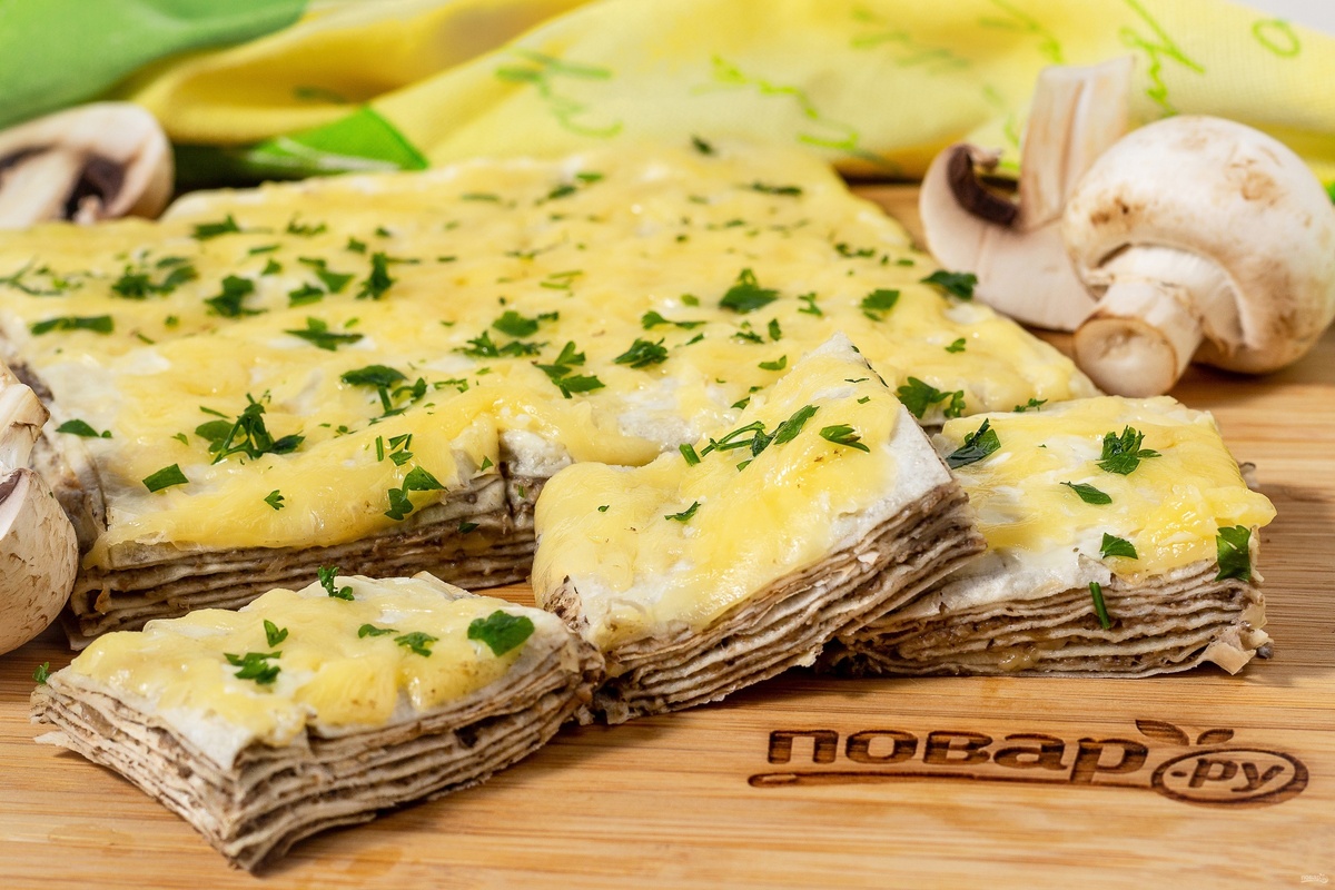    Секретный рецепт лаваша с картошкой и грибами, который обожают студенты