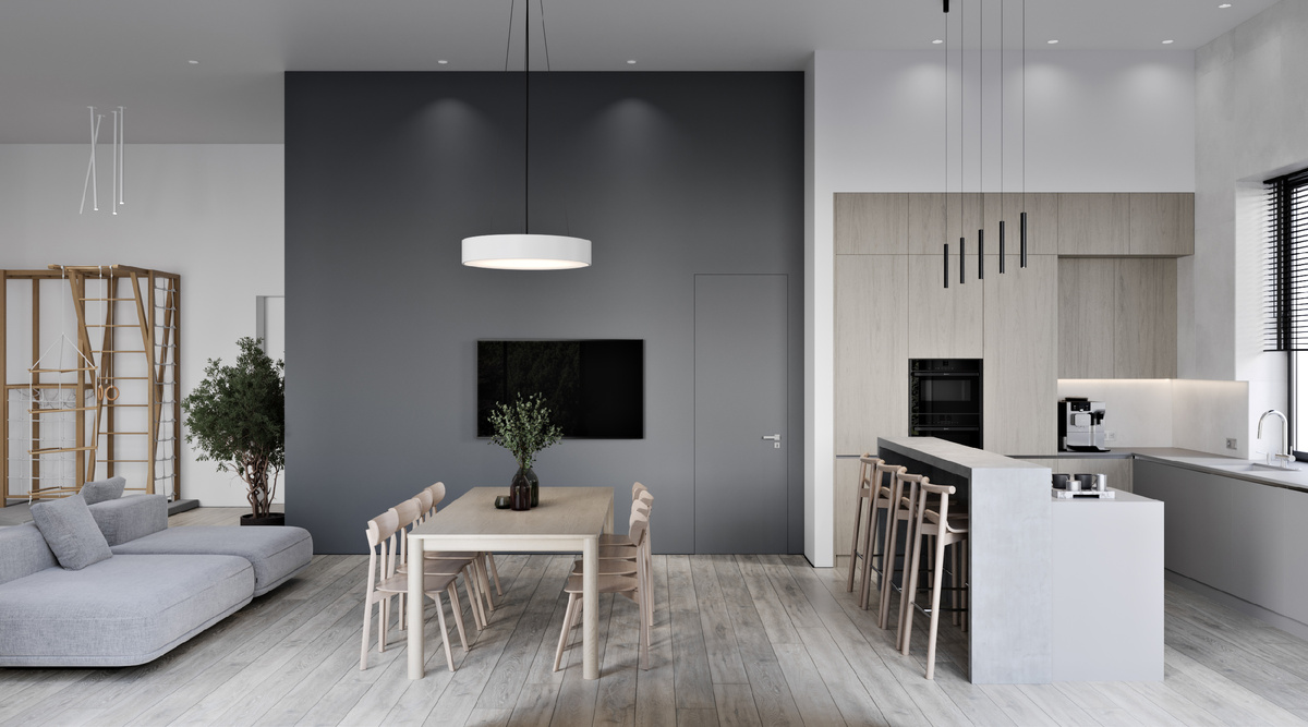 Дизайн интерьера от студии HOMESPRO. Дизайнер — Валерия Барг