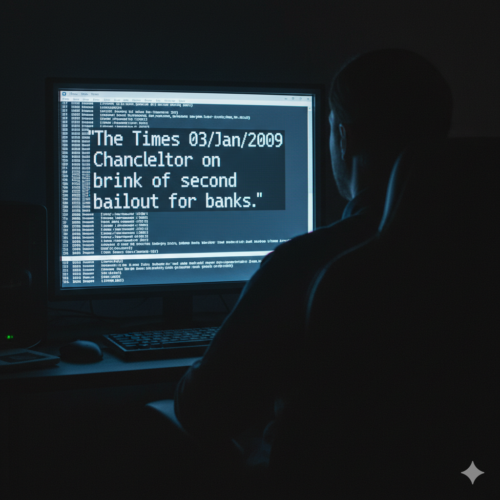 Генезис-блок: начало цифровой революции