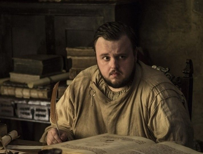 Брат "Ночного Дозора" Сэмвел Тарли, сериал "Игра престолов".