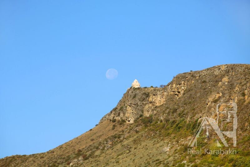Церковь Ванкасара. После азербайджанской оккупации судьба церкви неизвестна.
