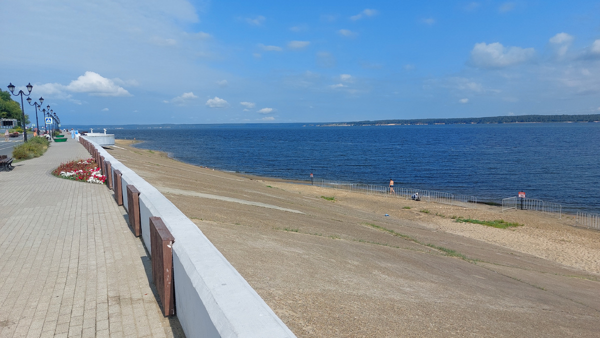 Пляж в Чебоксарах