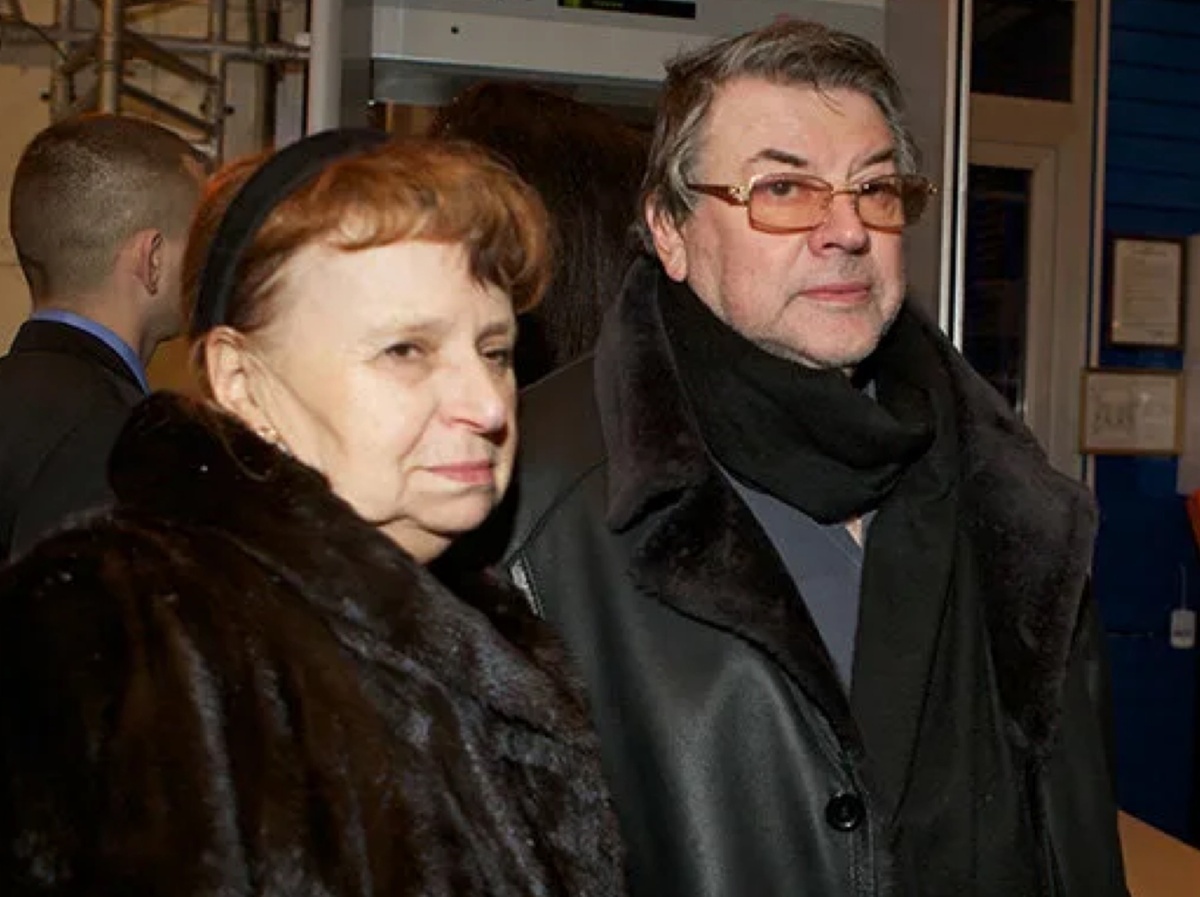 Александр Ширвиндт с женой 